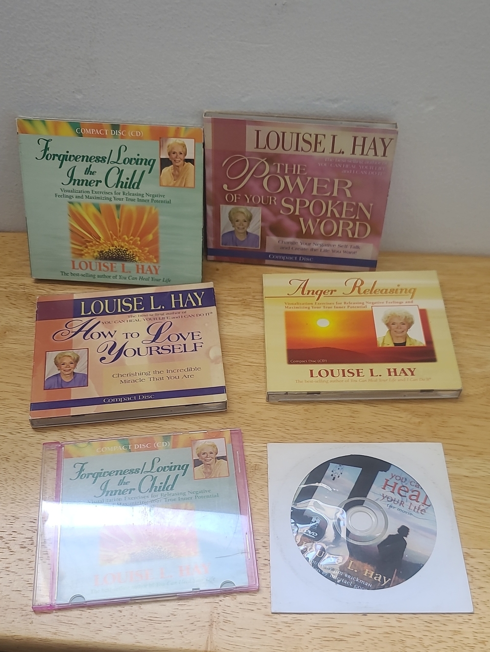 Assorted Guided Meditation CD Bundle by Louise L. Hay